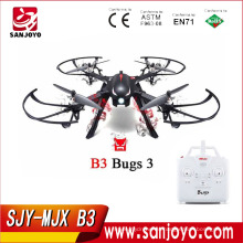 Venta caliente MJX Bugs 3 color rojo / negro con motor sin escobillas ESC Dron independiente Tiempo de vuelo prolongado Puede admitir cámara Wifi SJY-B3